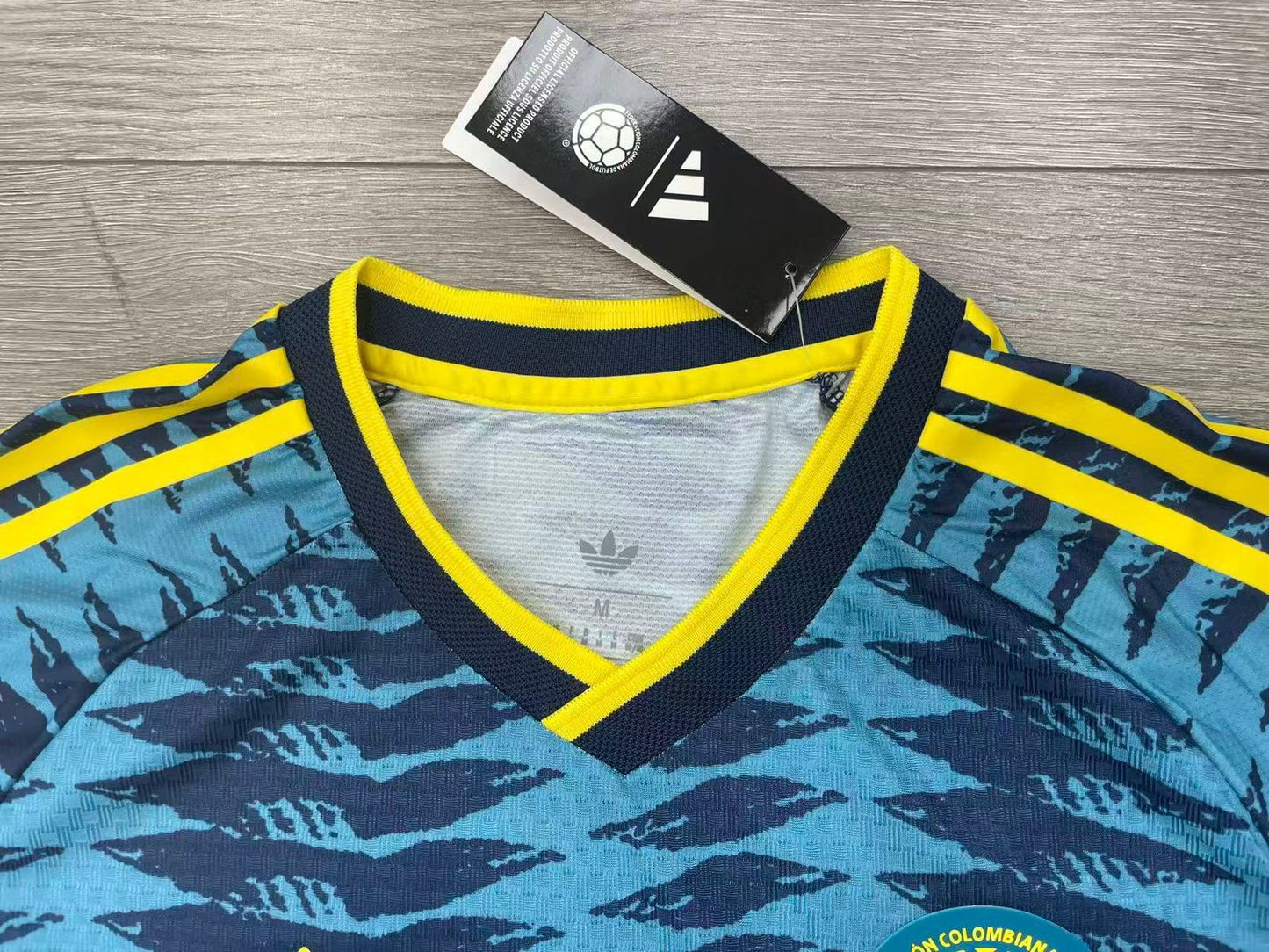 Camiseta Selección Colombia Mujer 2026 – Versión Jugador Premium Azul