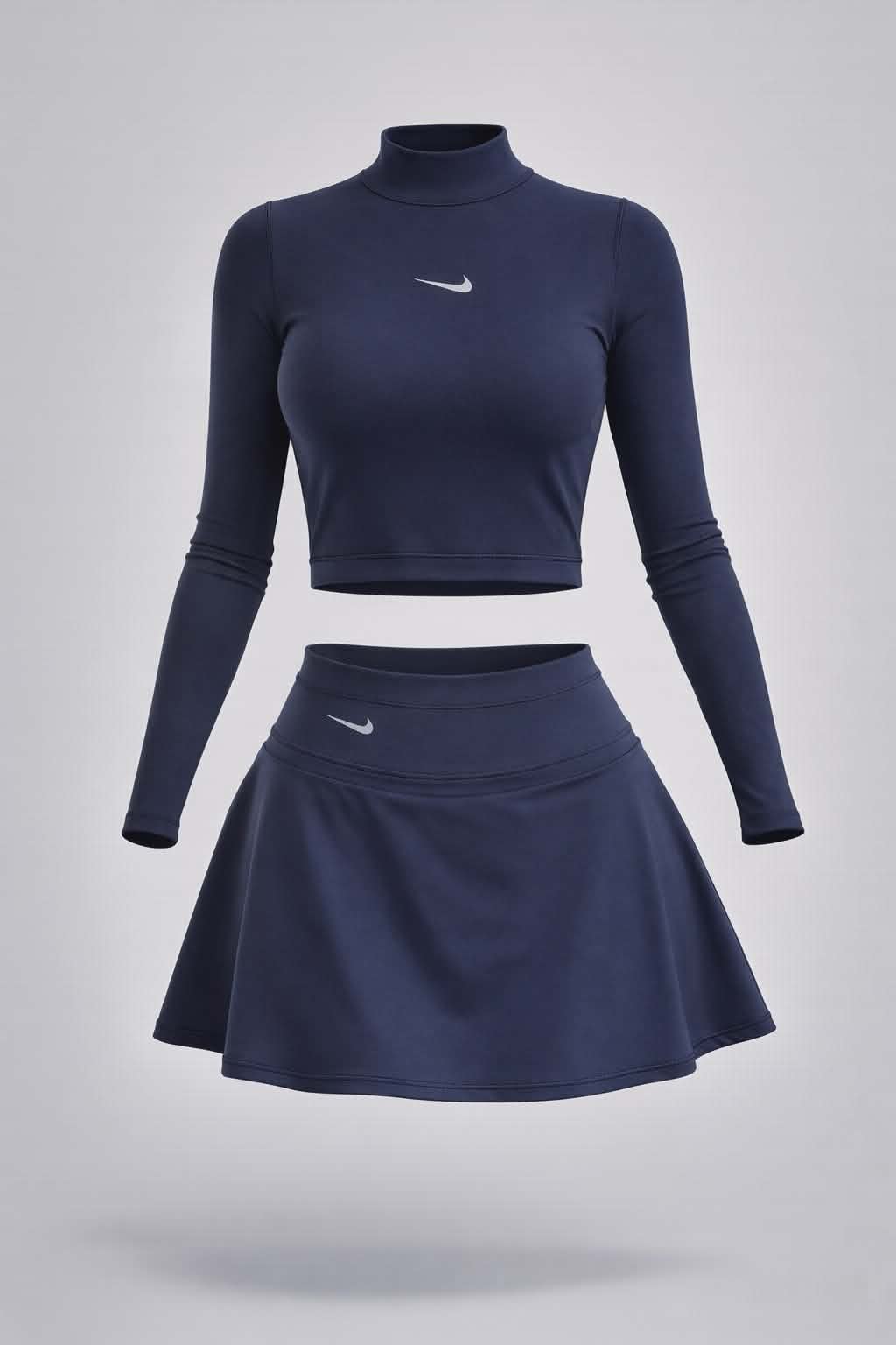 CONJUNTO FALDA SHORTS Y BUZO NIKE