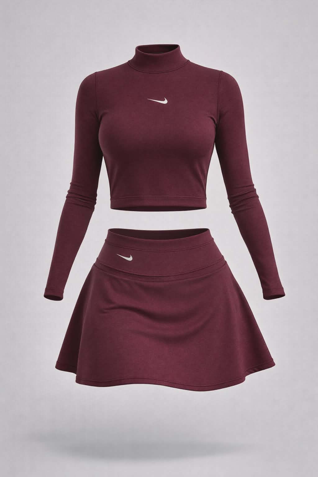 CONJUNTO FALDA SHORTS Y BUZO NIKE