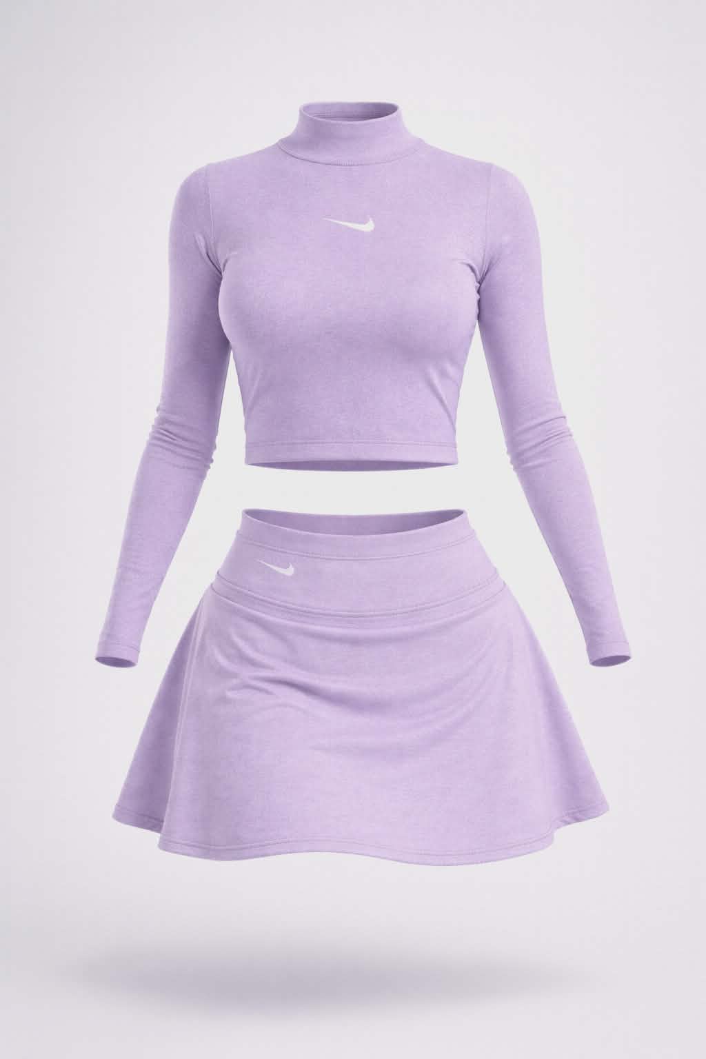 CONJUNTO FALDA SHORTS Y BUZO NIKE