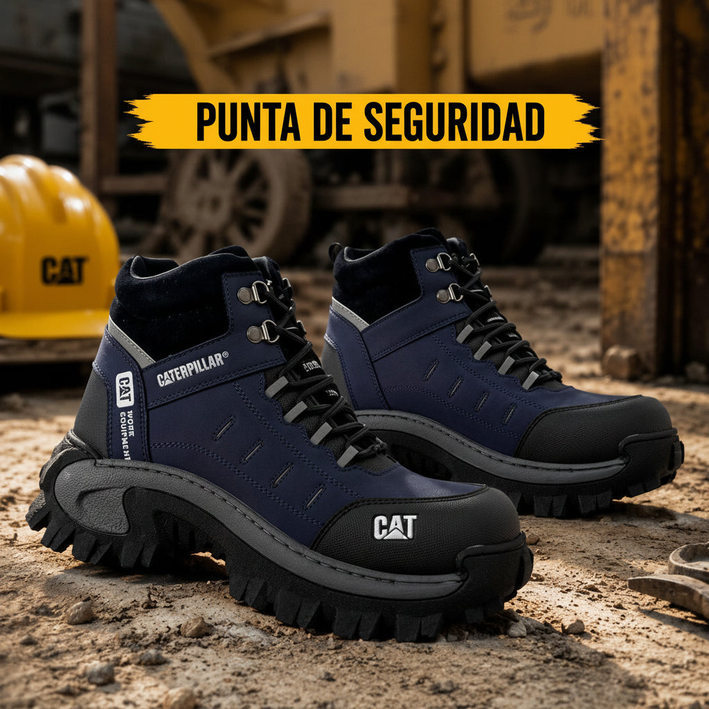 Combo CAT Seguridad Total: Bota Reflectiva + Gorra CAT GRATIS