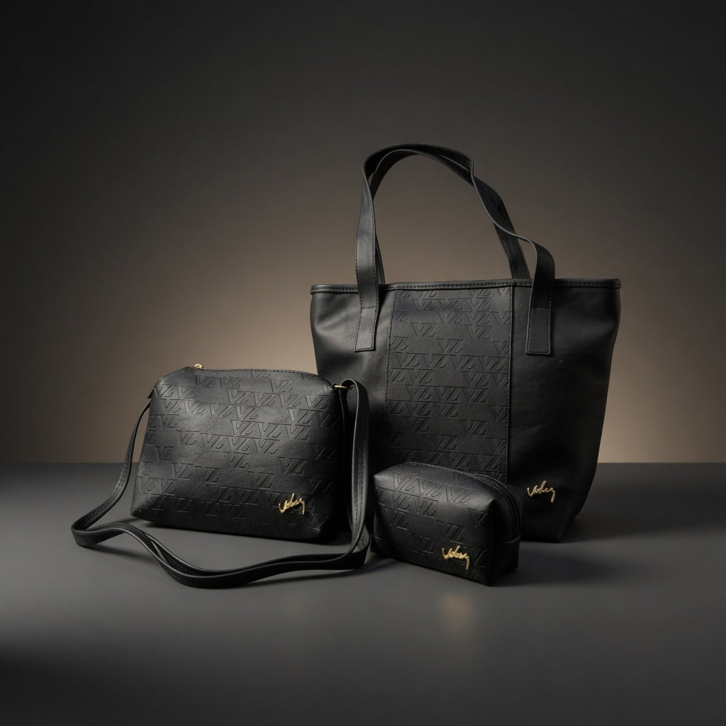 Trío de Bolsos Vélez Elegancia Premium