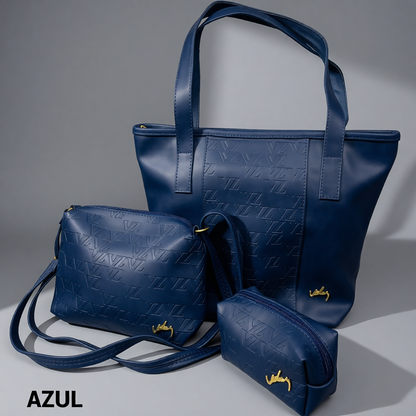 Trío de Bolsos Vélez Elegancia Premium