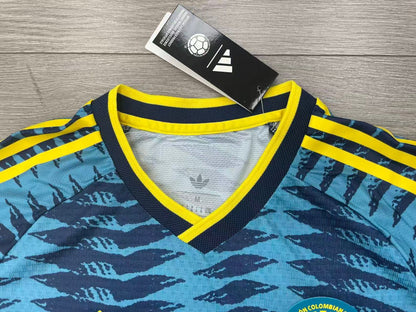 Camiseta Selección Colombia Mujer 2026 – Versión Jugador Premium Azul