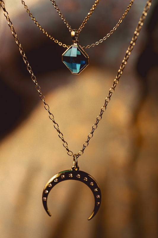 Set Collares en Capas Minimalistas Joyeria