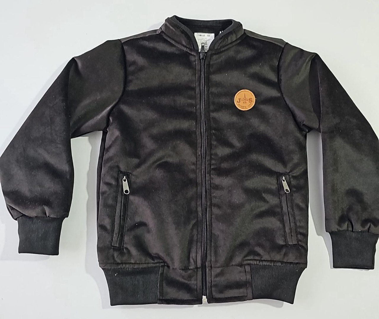 Chaqueta clásica gamuza niño